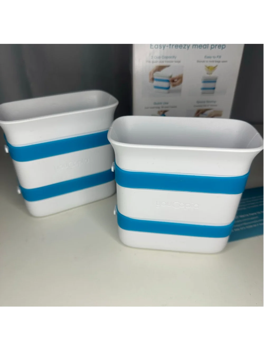 YouCopia FreezeUp Food Block Maker 2-Pack (New in Open Box)